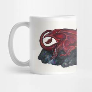 Red Dragon Mug